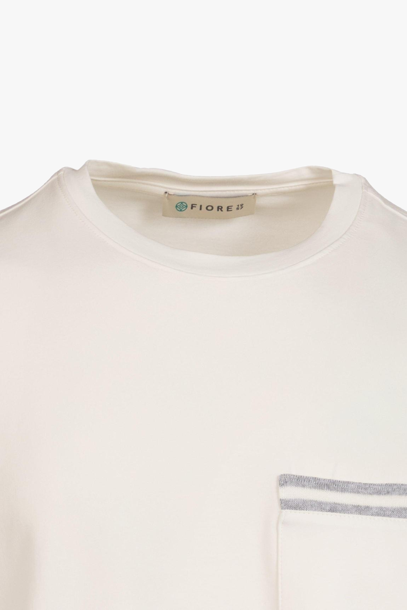 White cotton T-shirt