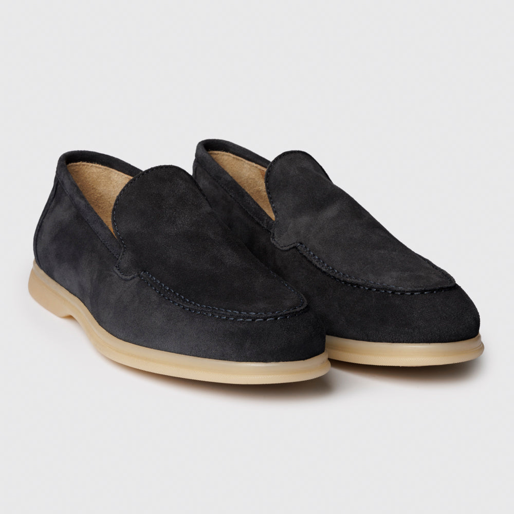 Mocassino Suede blu
