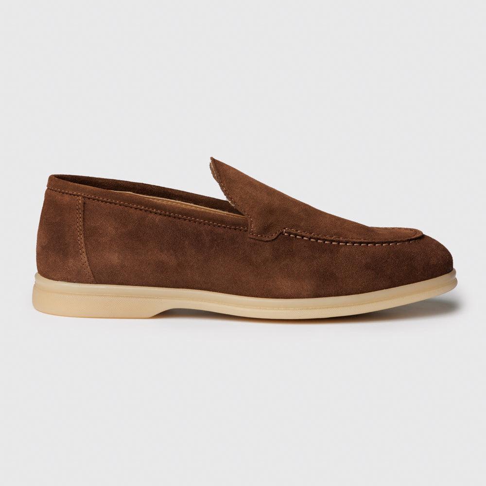 Mocassino Suede sigaro