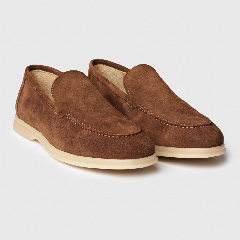 Mocassino Suede sigaro