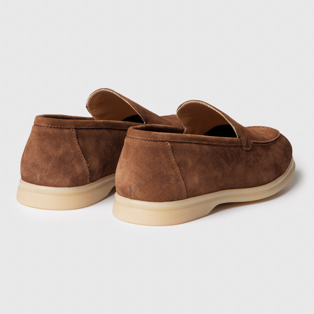 Mocassino Suede sigaro