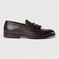 Dark Brown Buffalo Loafer Tassel