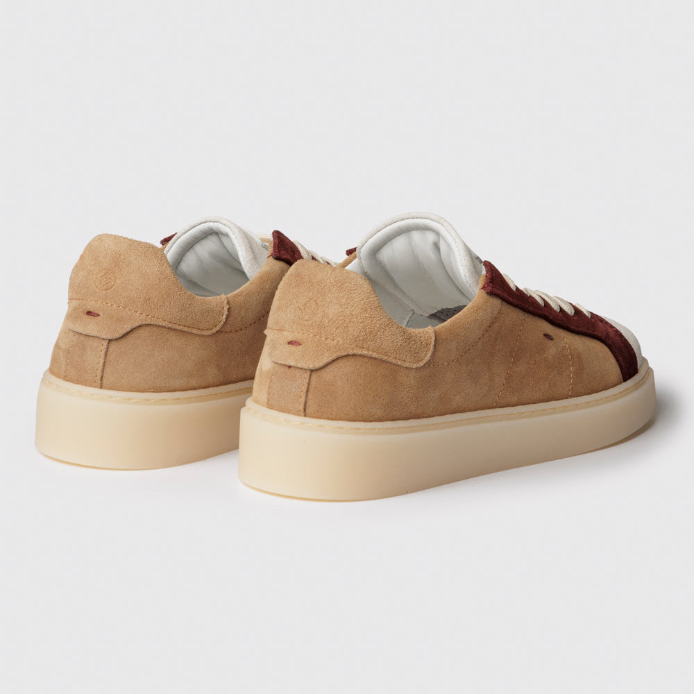 Suede Sneaker flesh/barolo