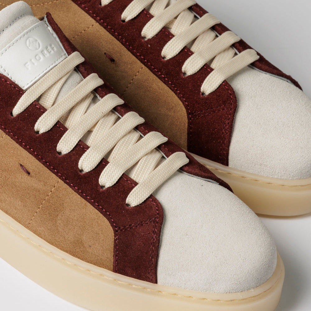 Suede Sneaker flesh/barolo