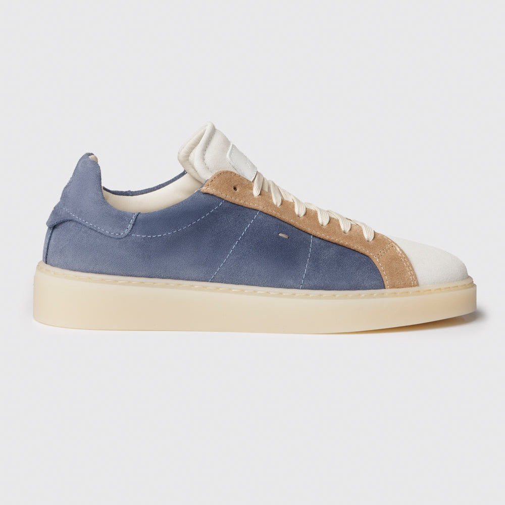 Sneaker Suede jeans/sand
