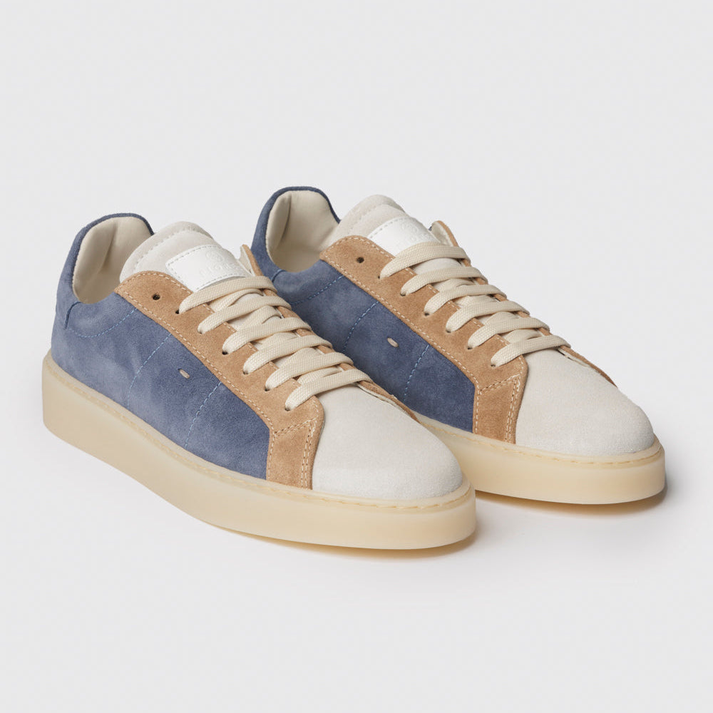 Sneaker Suede jeans/sand
