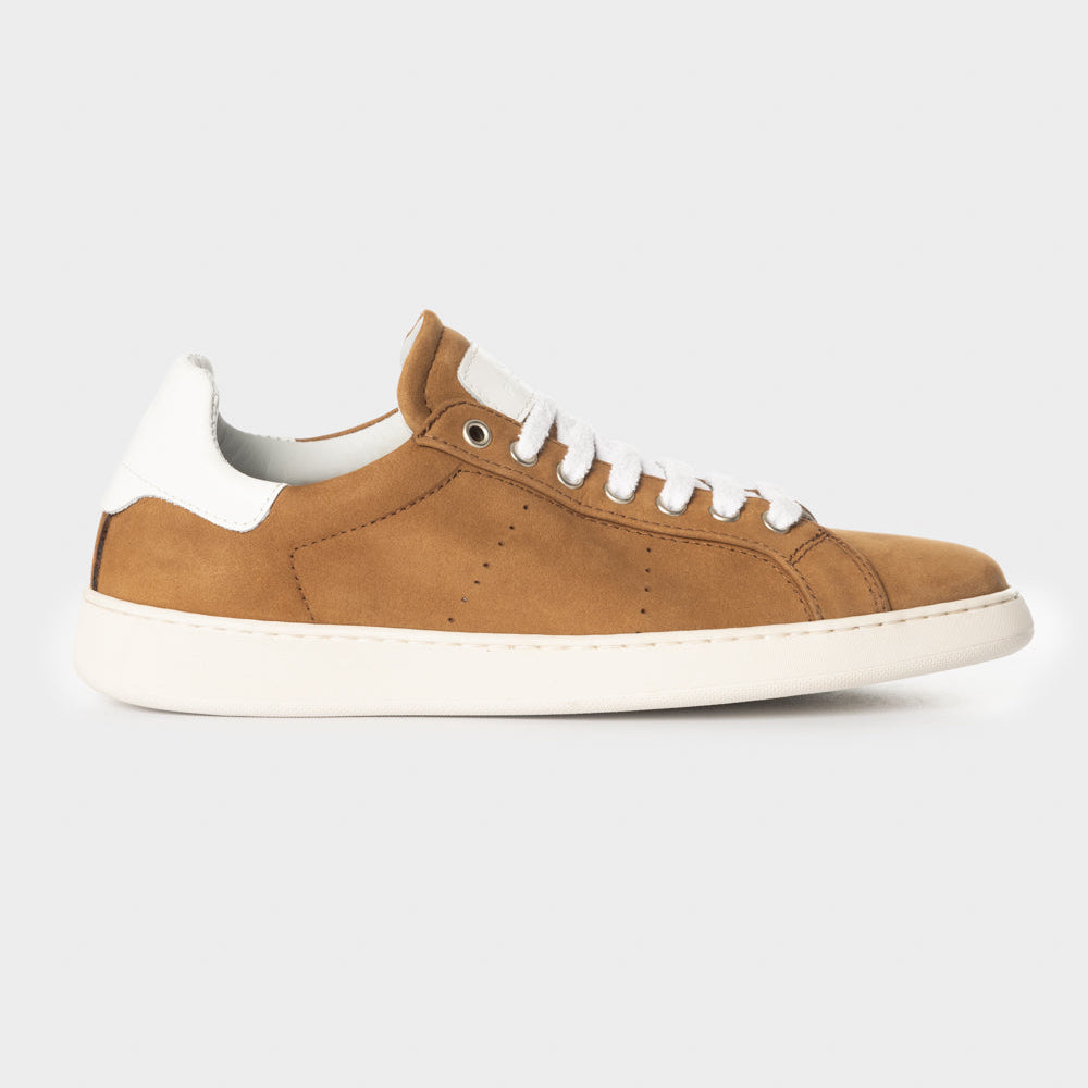 Cognac Nubuck Sneaker