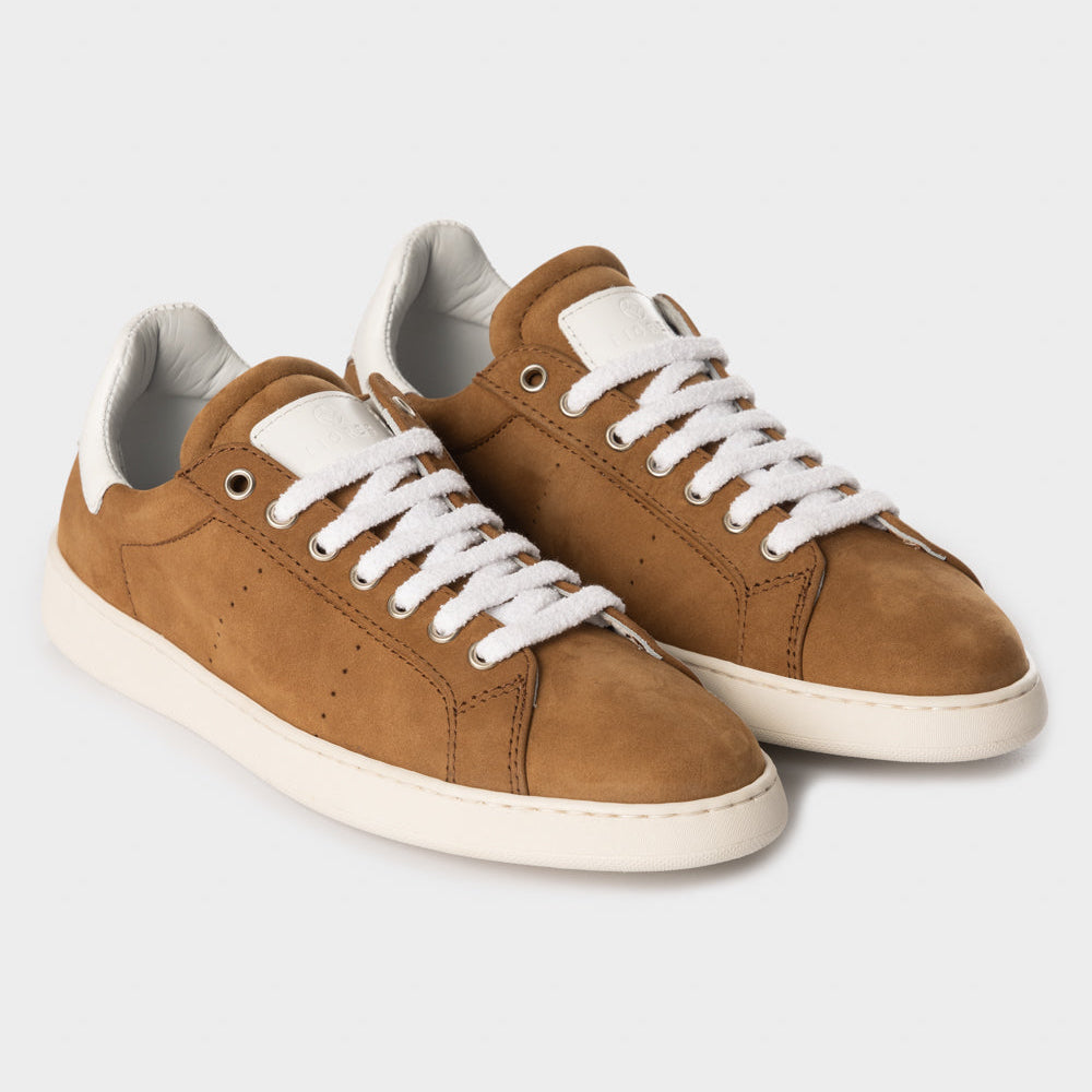 Cognac Nubuck Sneaker