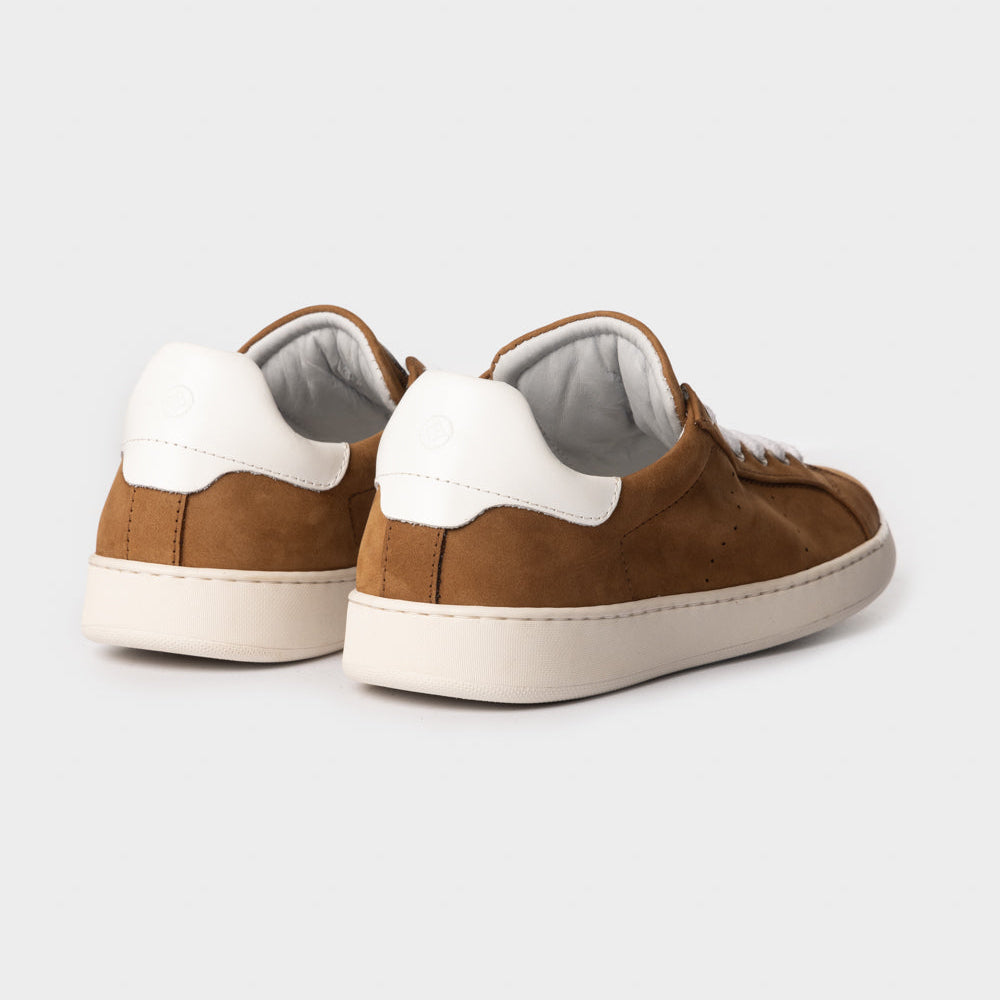 Cognac Nubuck Sneaker