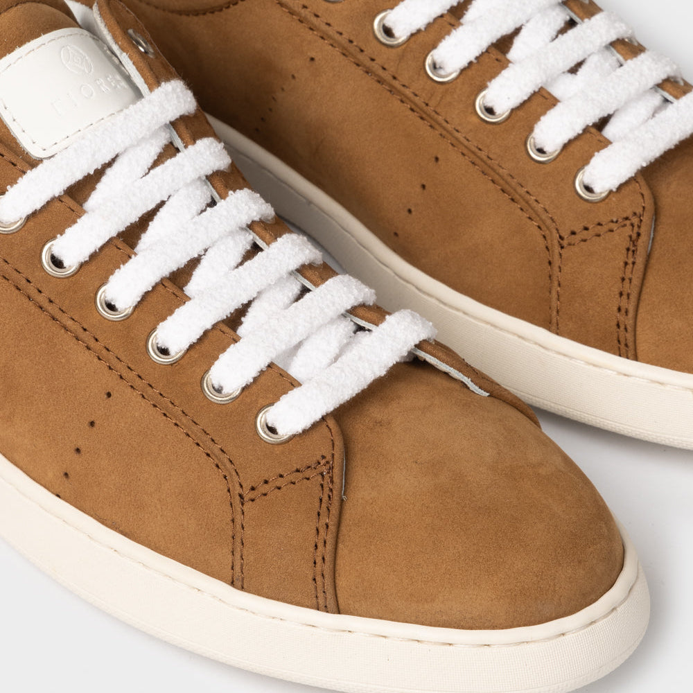 Cognac Nubuck Sneaker