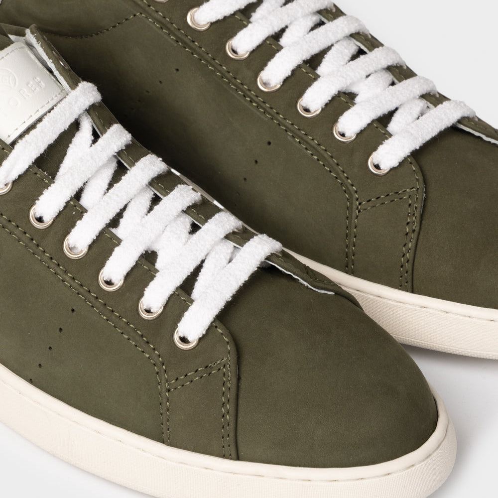 Green Nubuck Sneaker