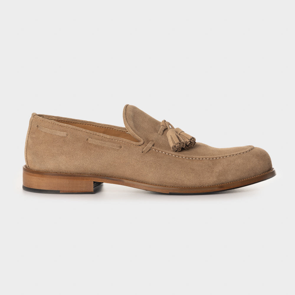 Mocassino Bon Bon suede Beige