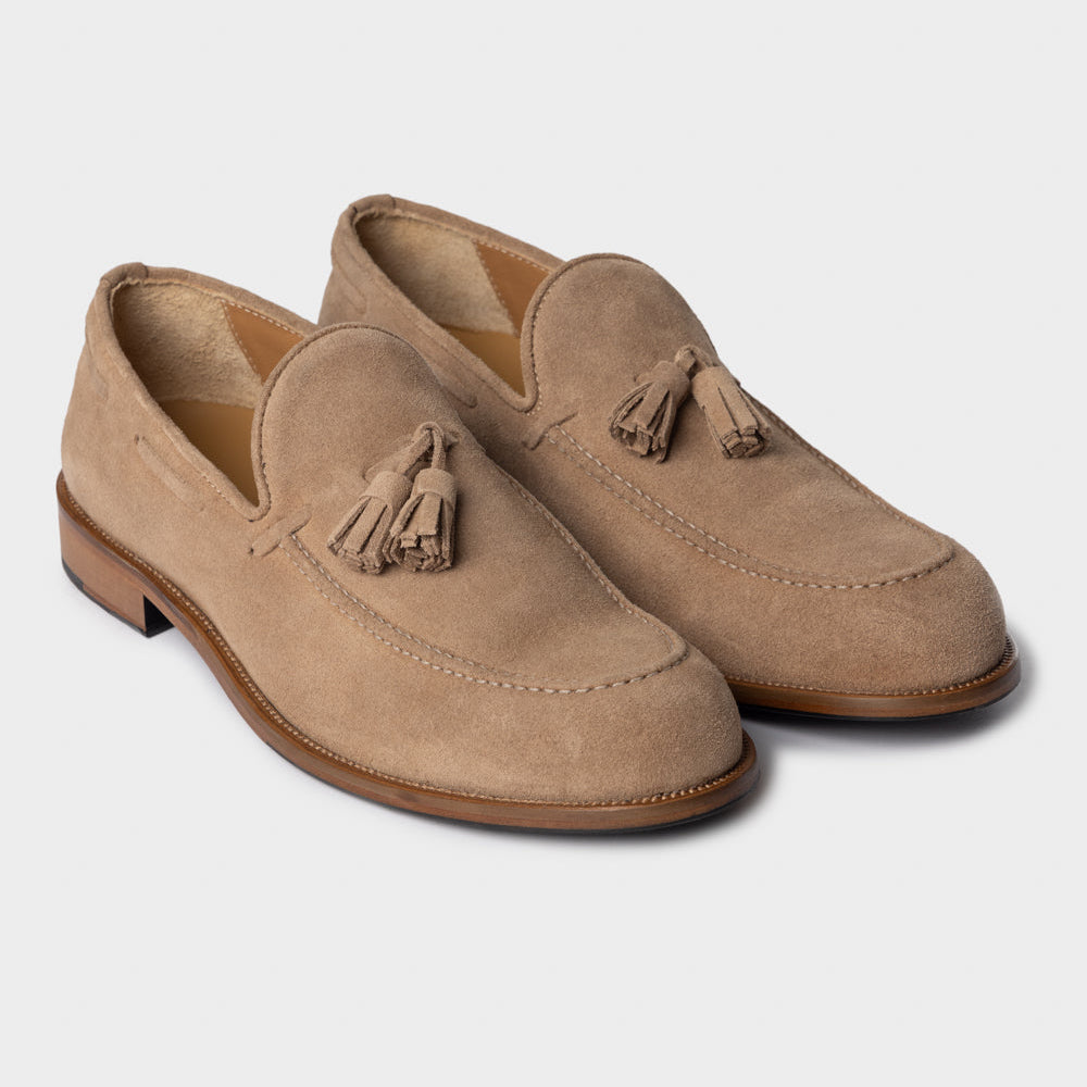 Mocassino Bon Bon suede Beige