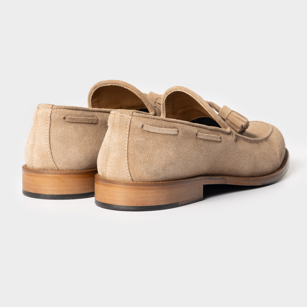 Mocassino Bon Bon suede Beige