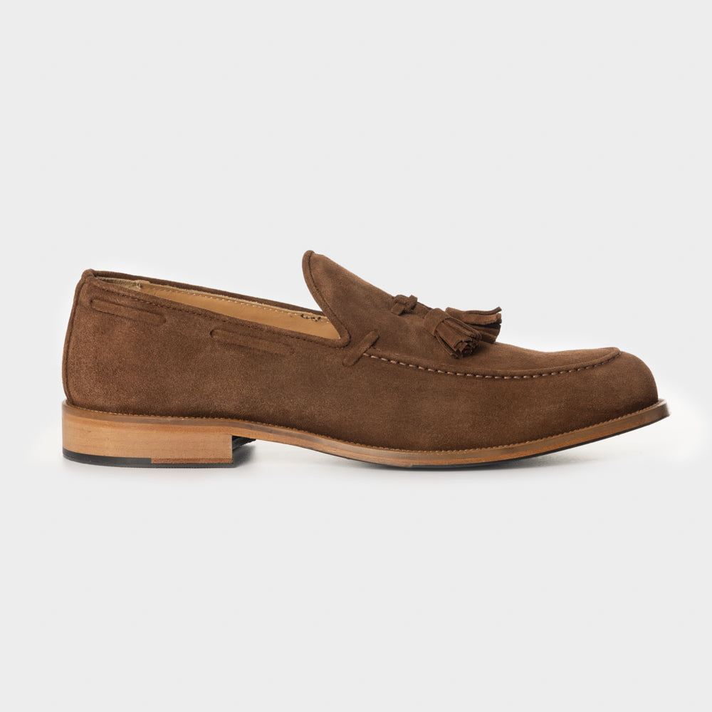 Mocassino Bon Bon suede Sigaro