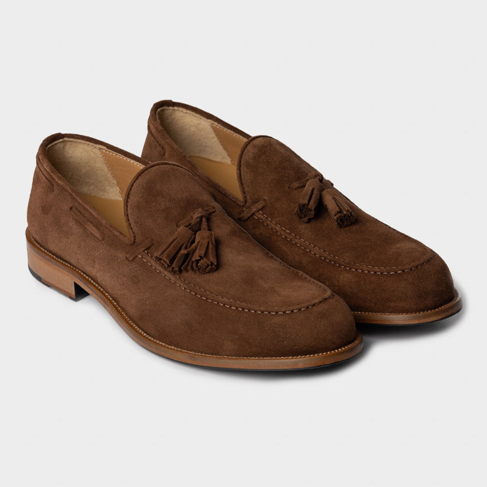Mocassino Bon Bon suede Sigaro