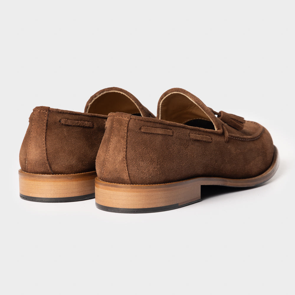 Mocassino Bon Bon suede Sigaro