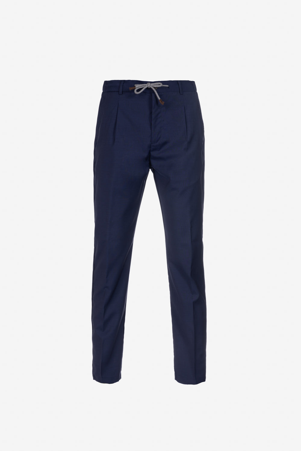 Amalfi trousers in cornflower blue virgin wool