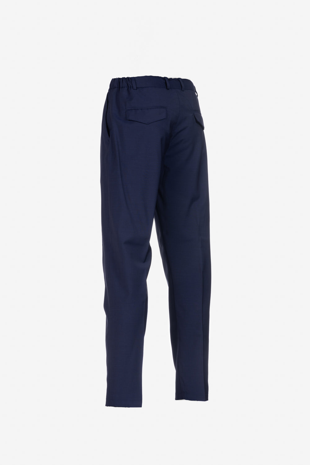 Amalfi trousers in cornflower blue virgin wool