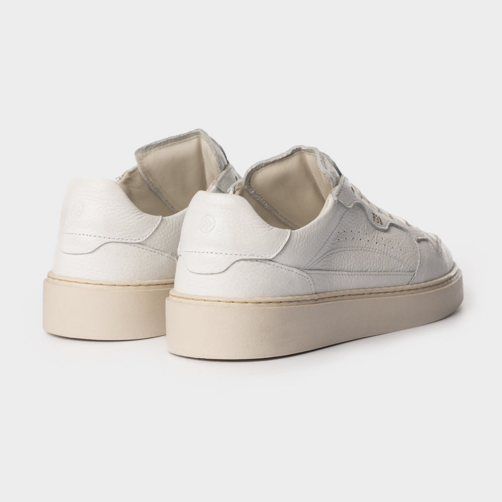 Sneaker F38 white/beige leather
