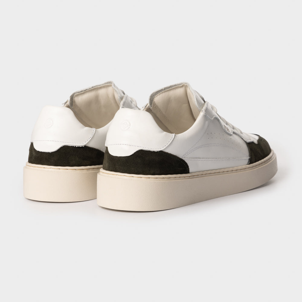 Sneaker F38 white/loden leather