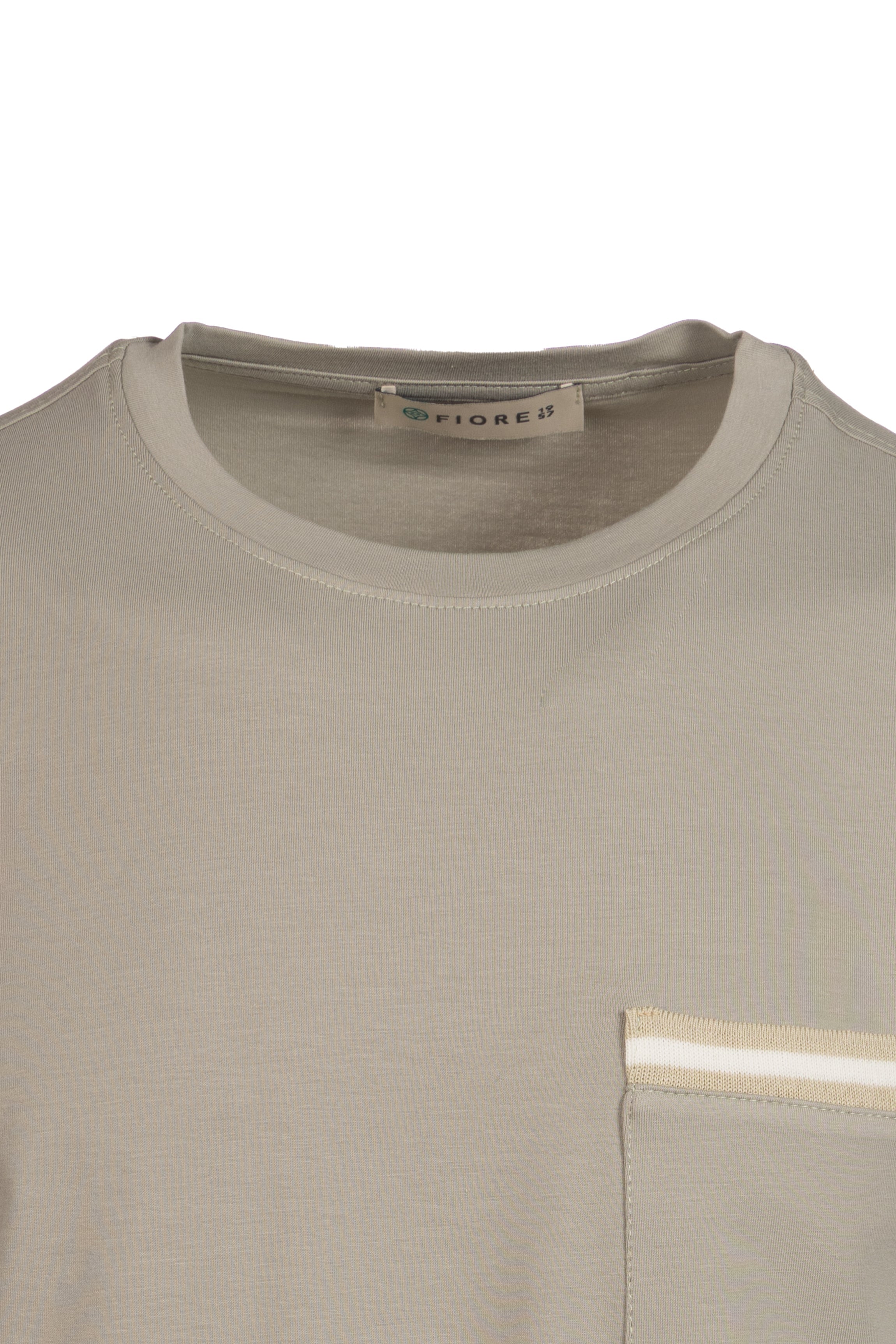 Grey cotton t-shirt
