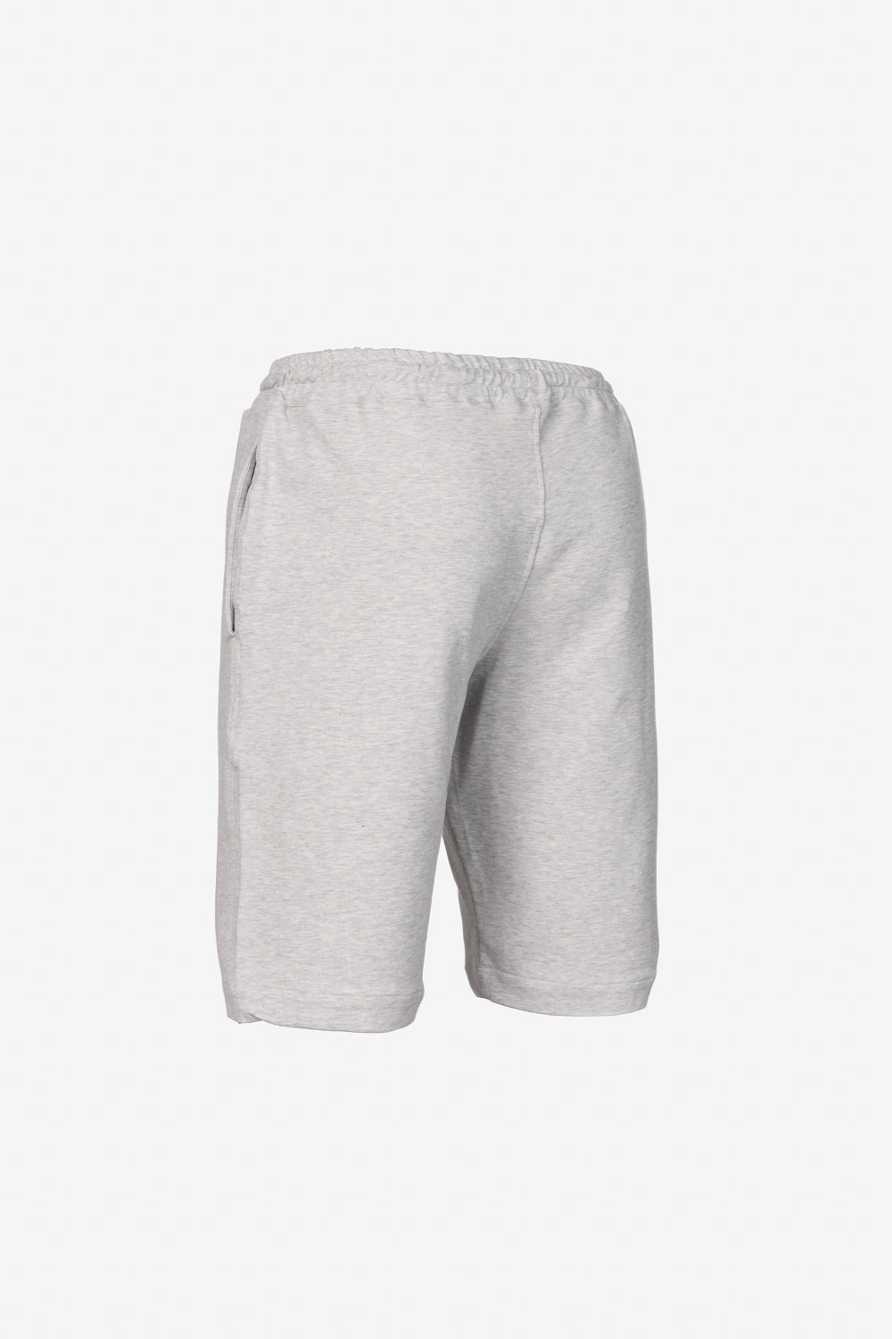 Grey cotton Bermuda shorts