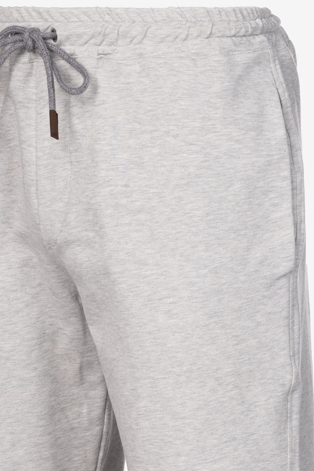 Grey cotton Bermuda shorts