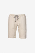 Sand cotton Bermuda shorts