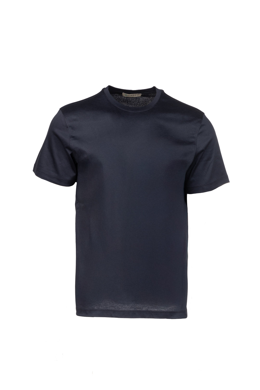 Blue Pima cotton T-shirt