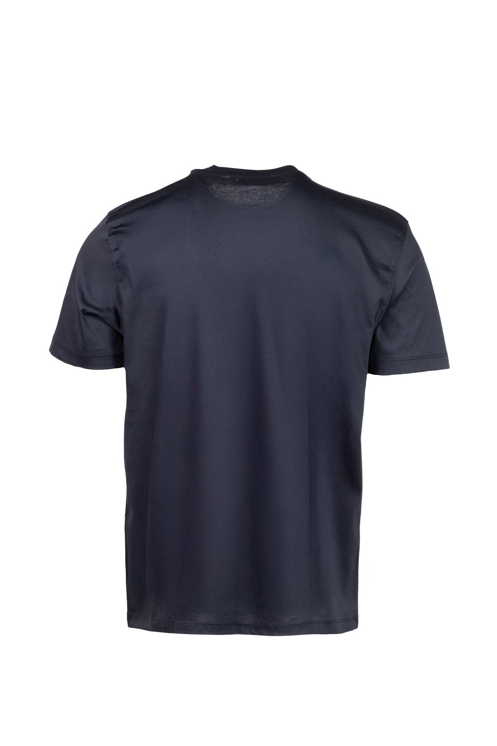 Blue Pima cotton T-shirt