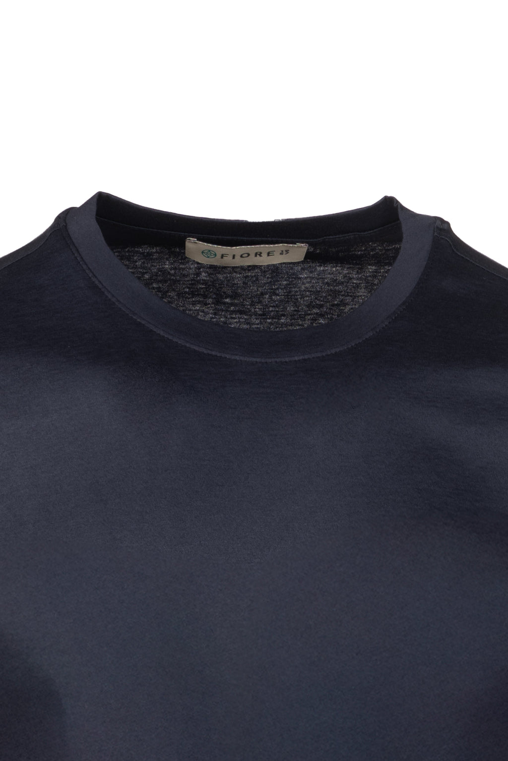 Blue Pima cotton T-shirt