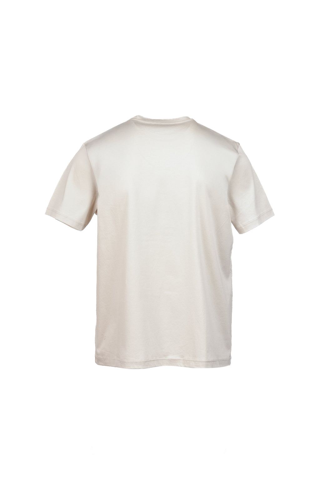 Beige Pima cotton T-shirt