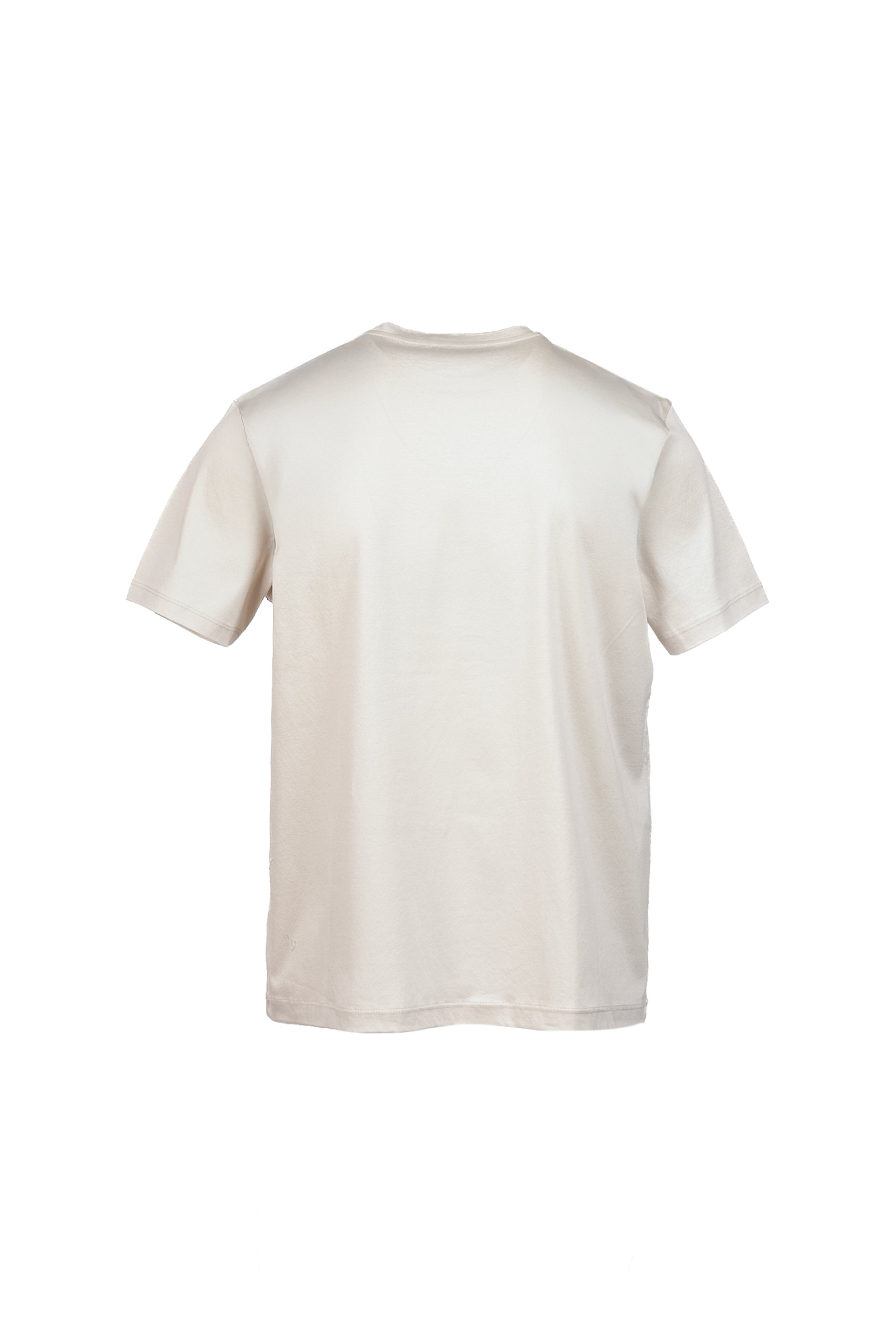 Beige Pima cotton T-shirt
