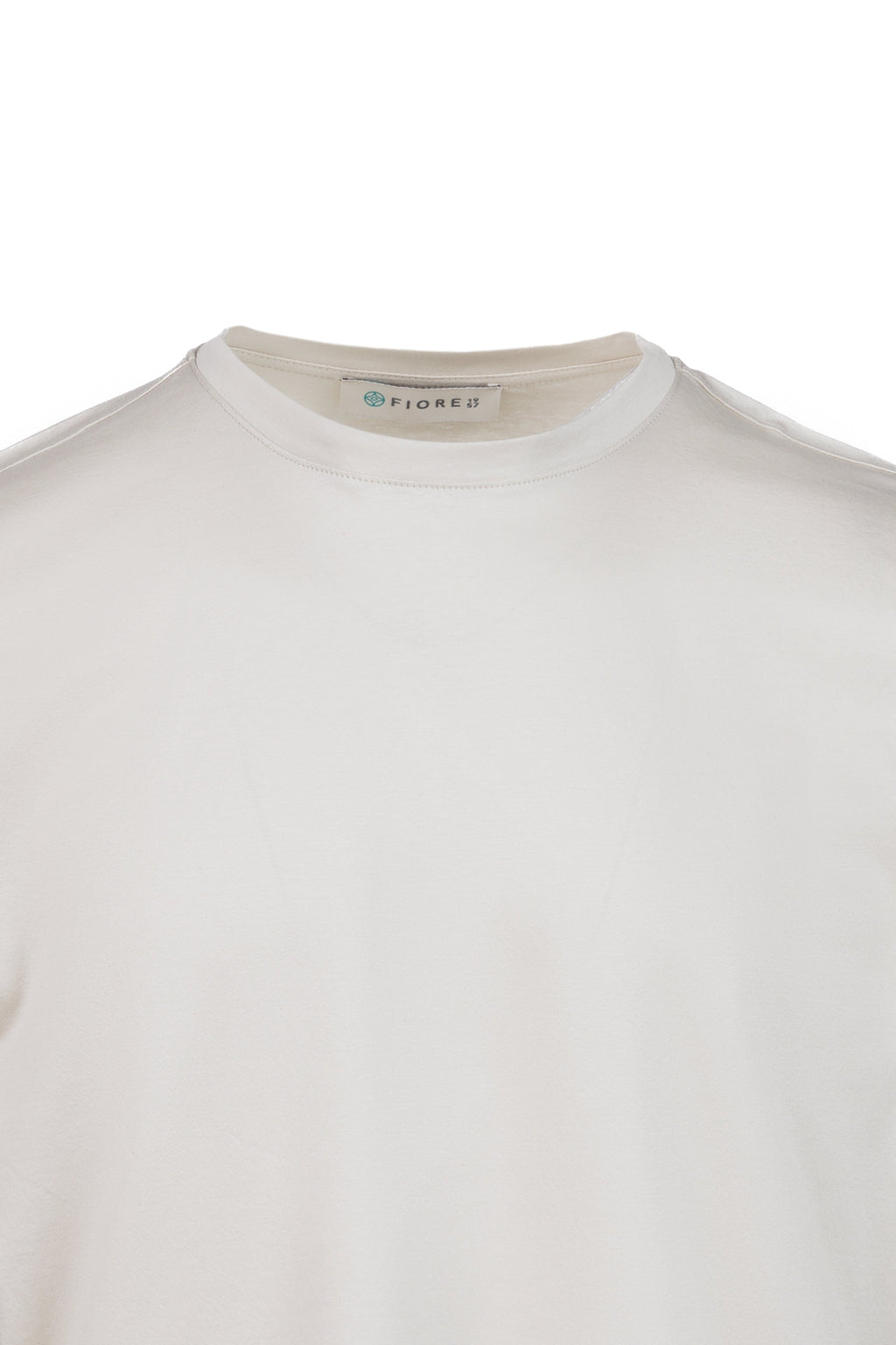 Beige Pima cotton T-shirt