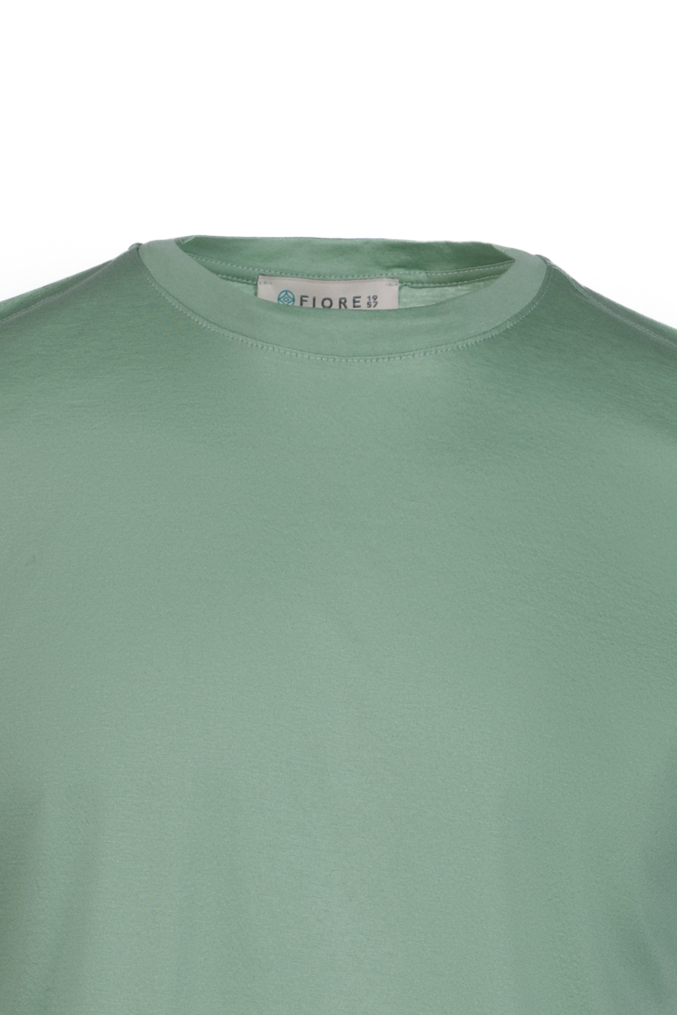 Sage pima cotton T-shirt