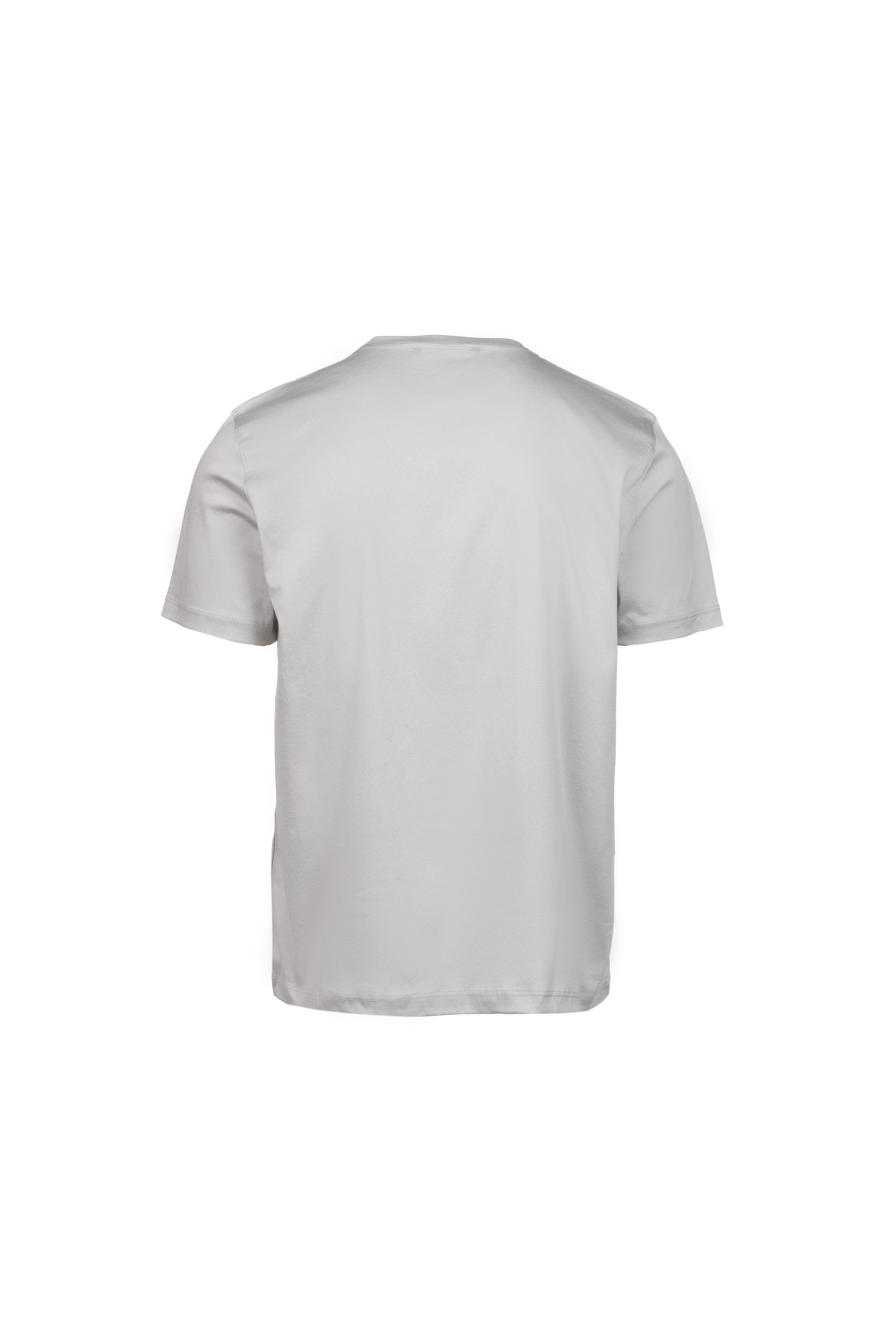Light grey pima cotton t-shirt