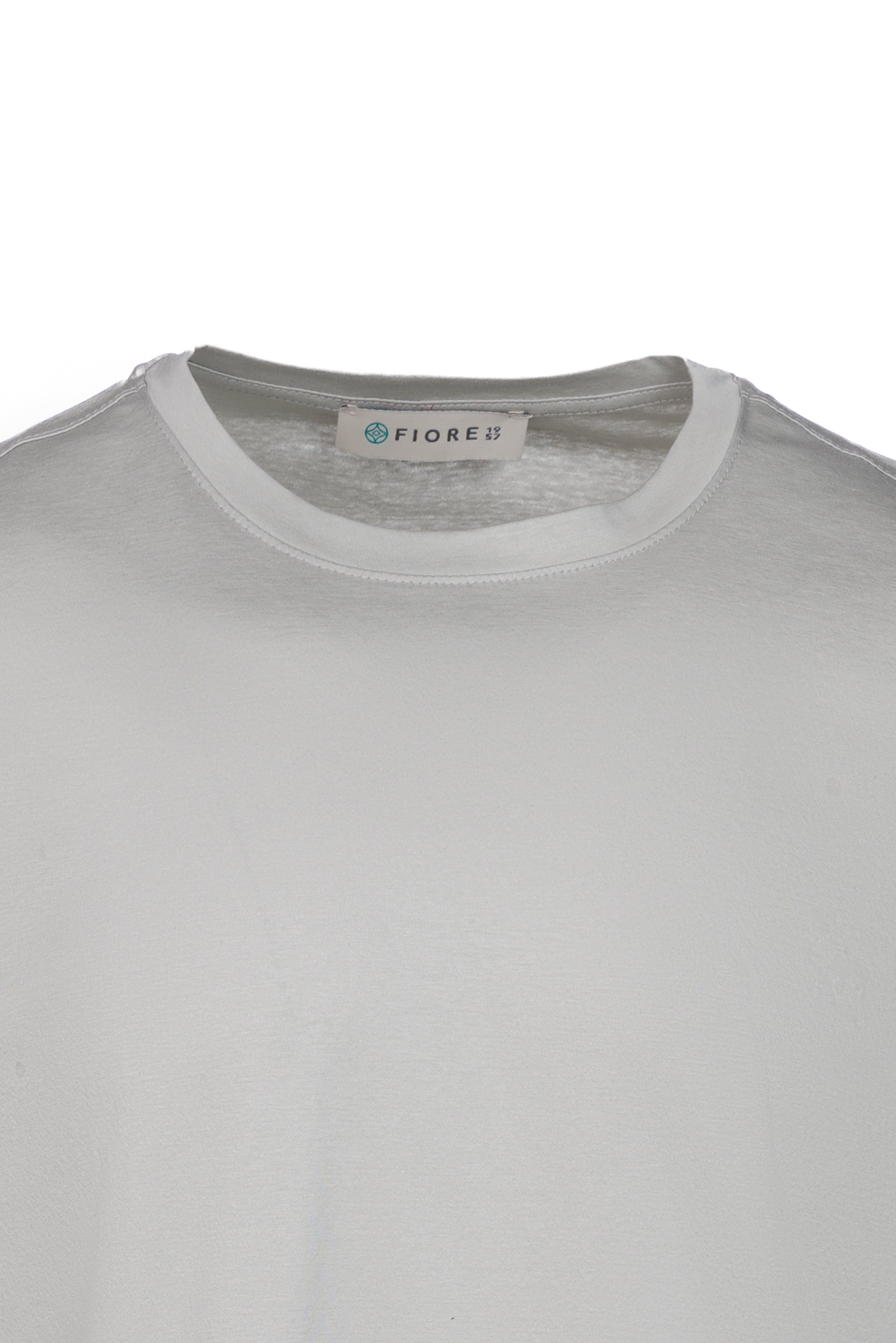 Light grey pima cotton t-shirt