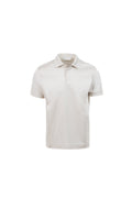 Beige Pima Cotton Polo Shirt