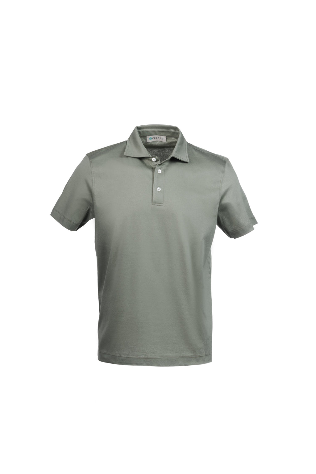 Military pima cotton polo shirt