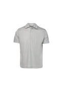 Light grey Pima cotton polo