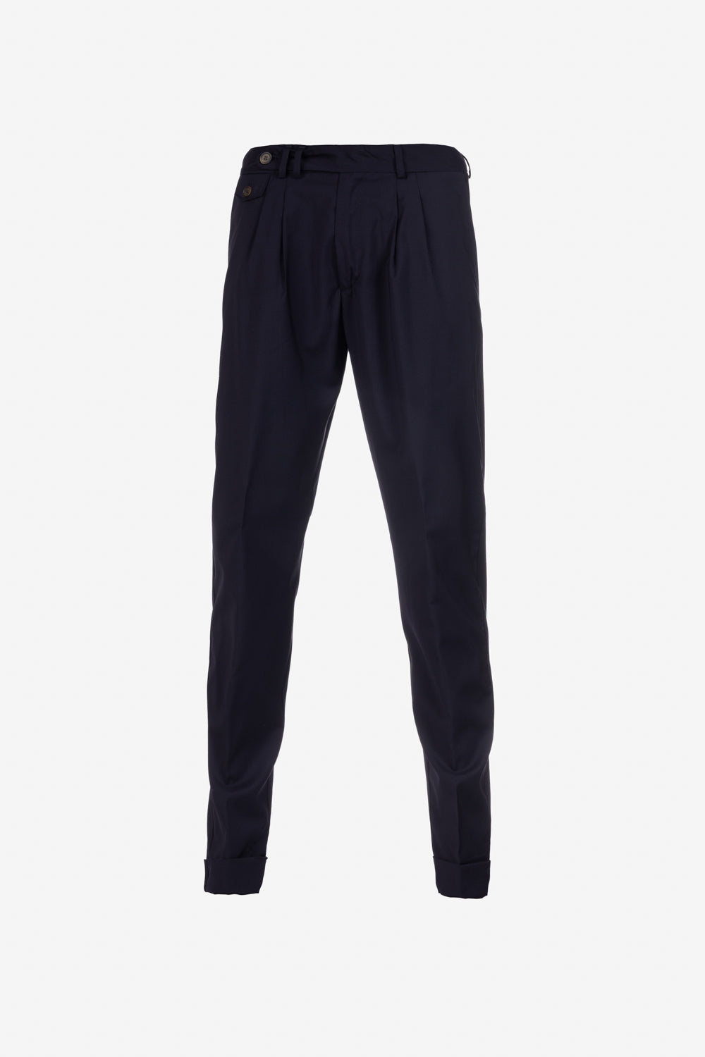 Milano trousers in virgin wool blue