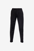 Black virgin wool Milano trousers