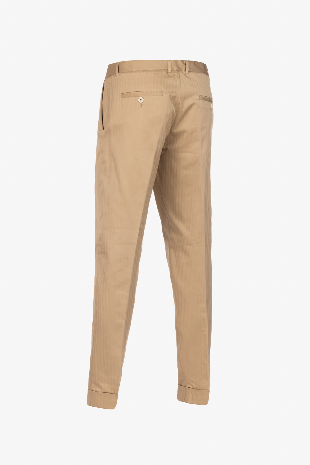 Milano beige cotton trousers