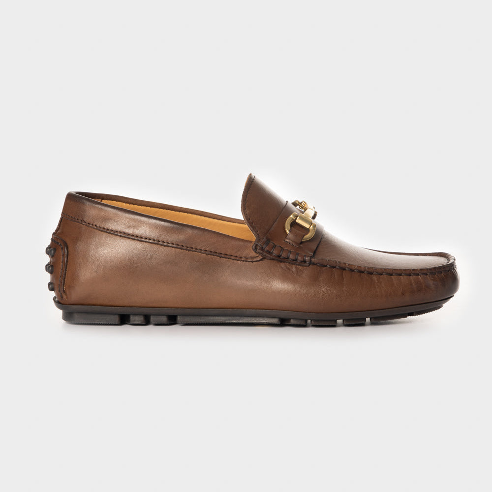 Mocassino Crust Marrone