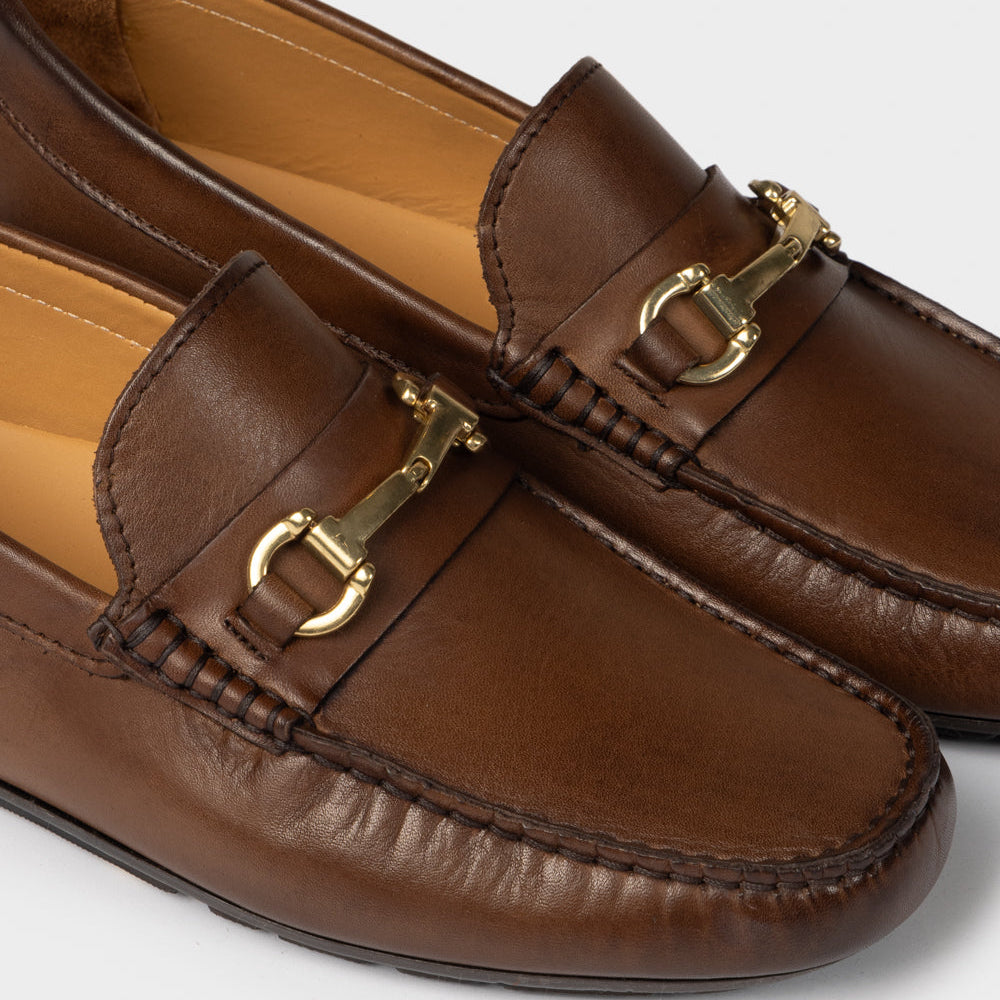 Mocassino Crust Marrone
