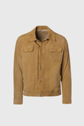 Camel suede jacket