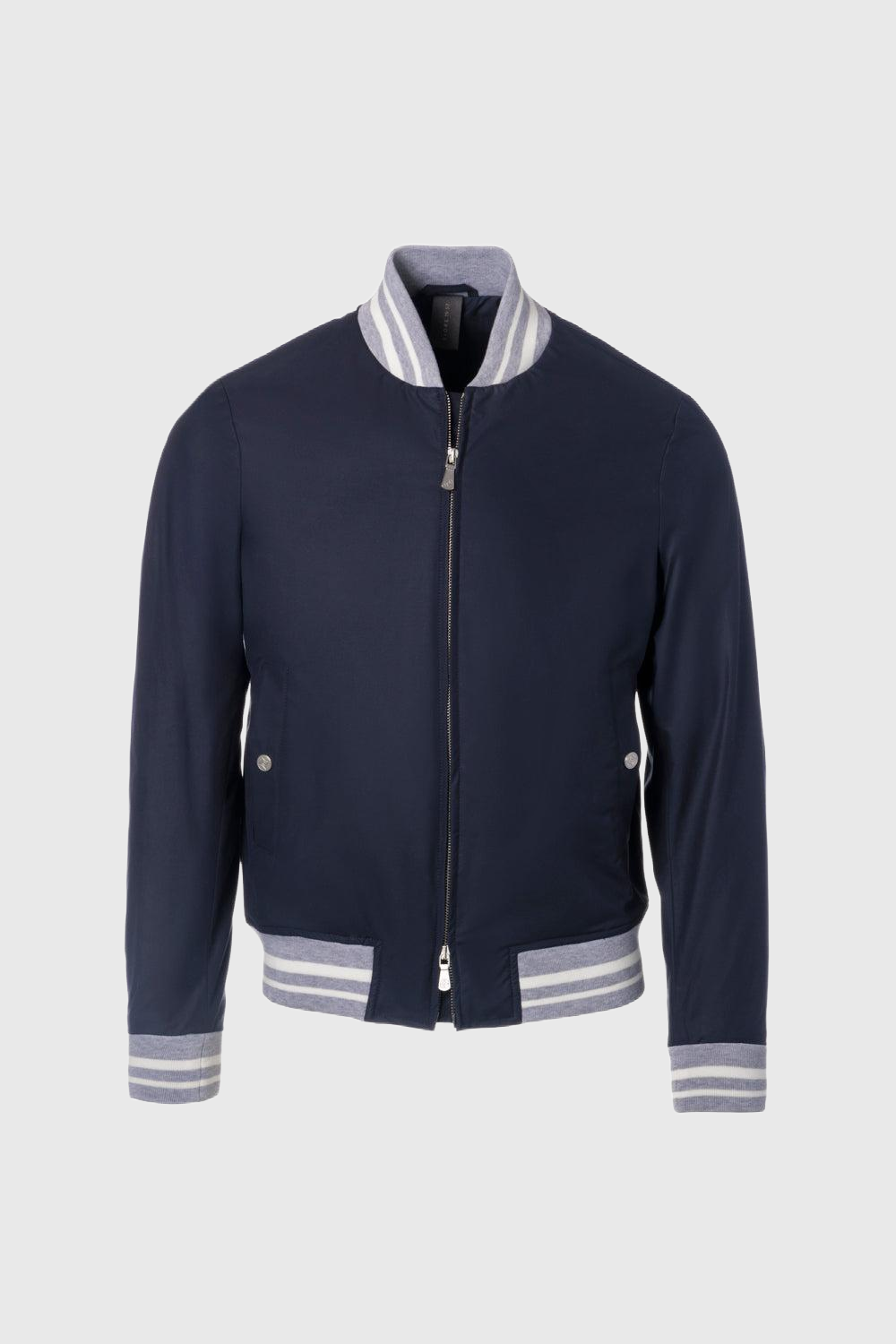 Navy technical cotton college bomber jacket