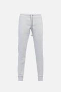 Grey cotton jogger trousers