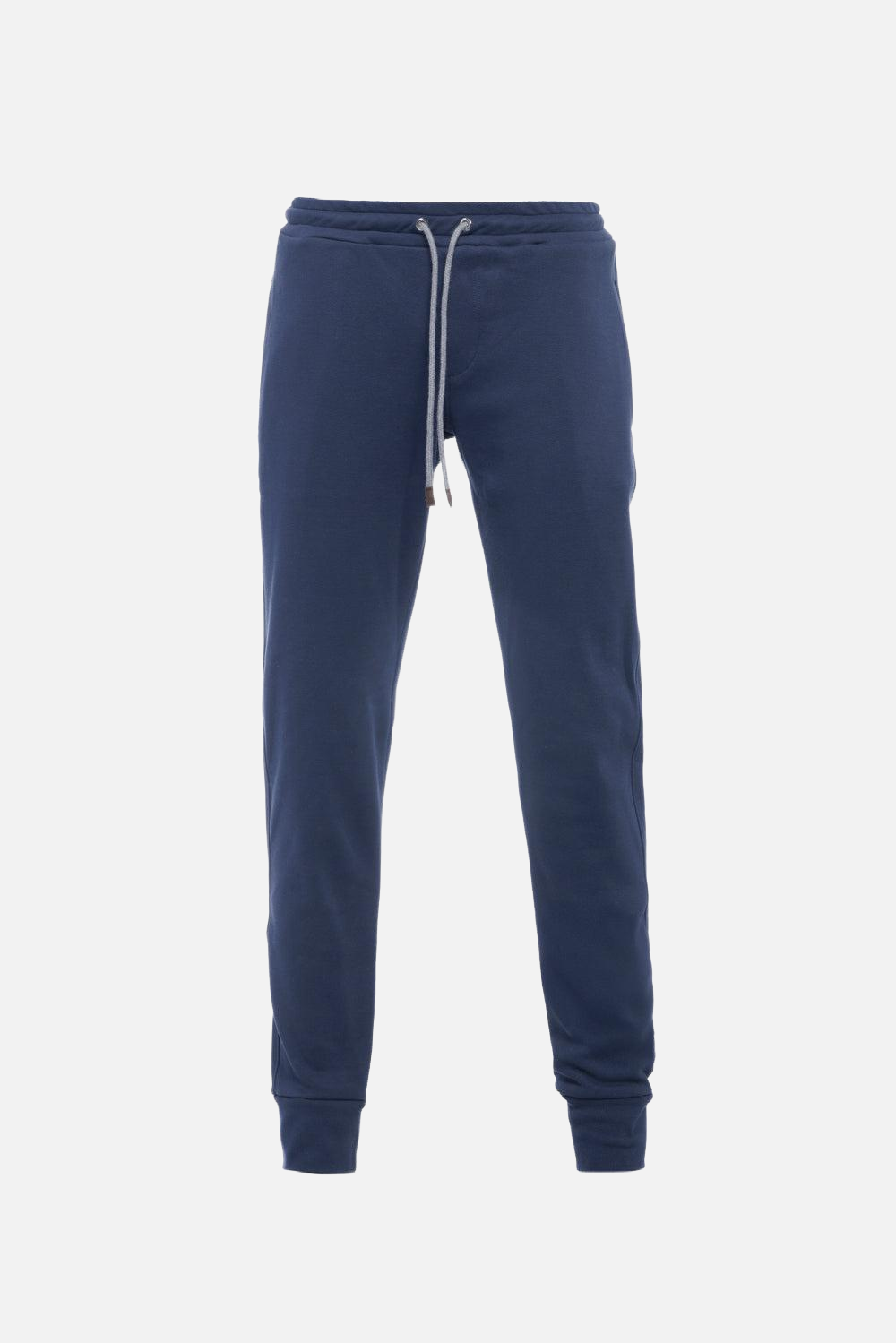 Blue cotton jogger pants